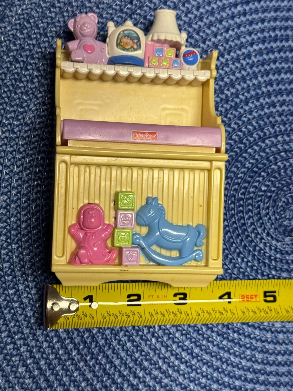 Fisher-Price Loving Family Baby Changing Table Dollhouse Furniture